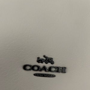 Coach leather purse